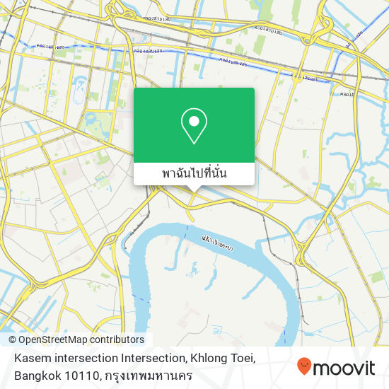 Kasem intersection Intersection, Khlong Toei, Bangkok 10110 แผนที่