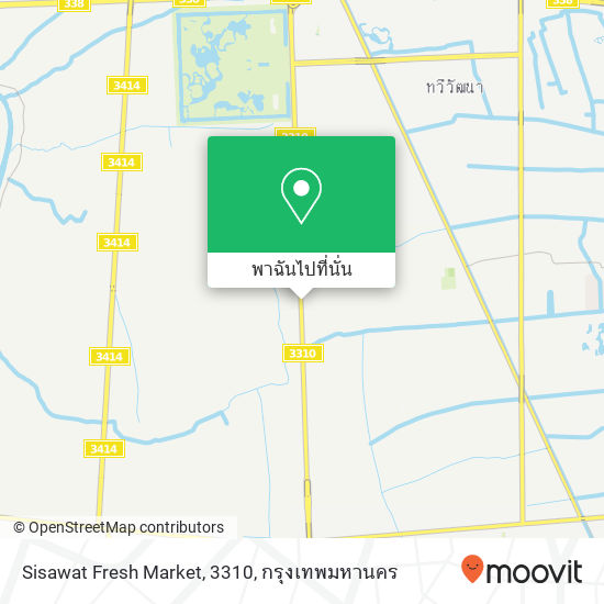 Sisawat Fresh Market, 3310 แผนที่