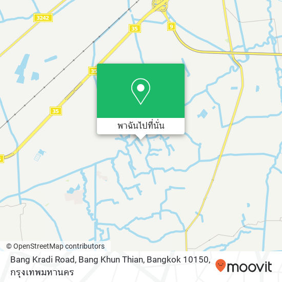 Bang Kradi Road, Bang Khun Thian, Bangkok 10150 แผนที่