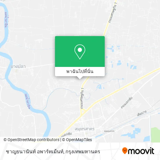 ชาญธนานันท์ อพาร์ทเม้นท์ แผนที่
