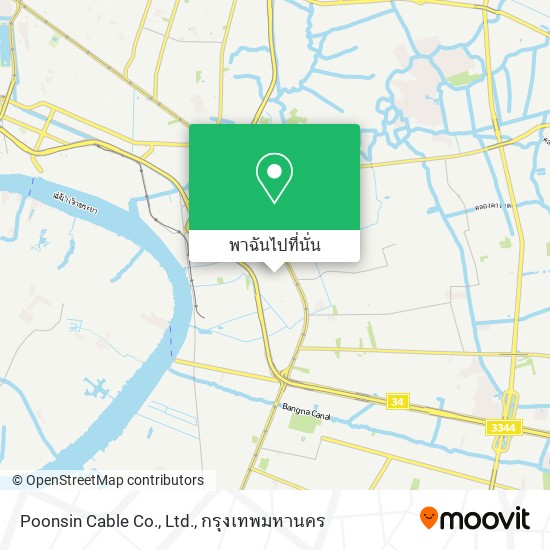 Poonsin Cable Co., Ltd. แผนที่