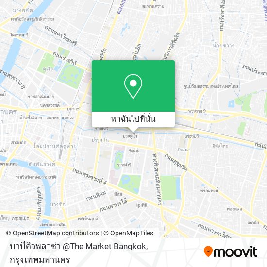 บาบีคิวพลาซ่า @The Market Bangkok แผนที่