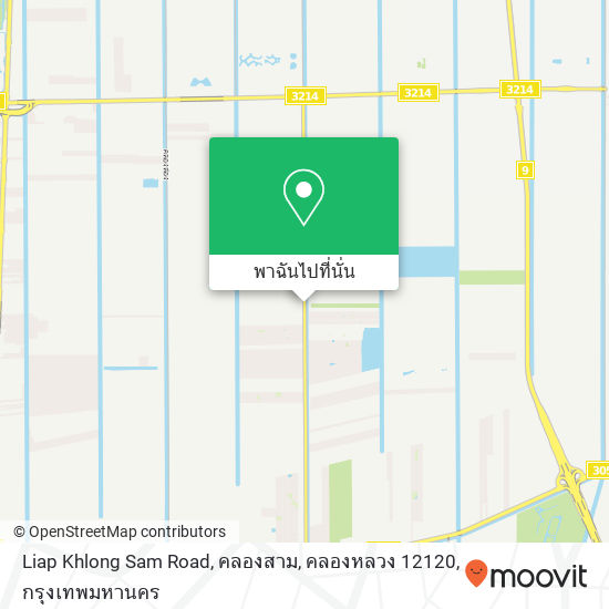 Liap Khlong Sam Road, คลองสาม, คลองหลวง 12120 แผนที่