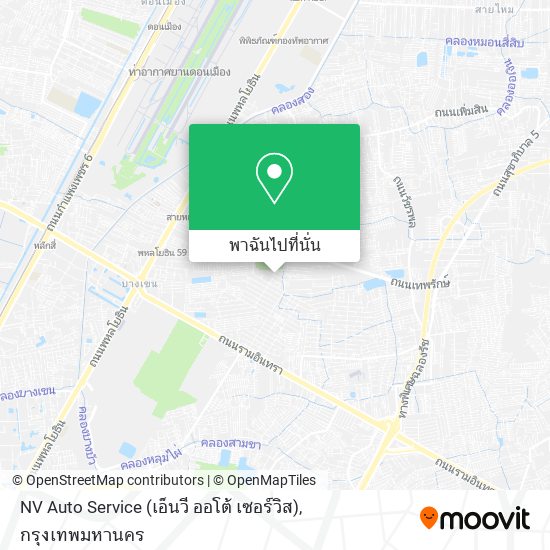 NV Auto Service (เอ็นวี ออโต้ เซอร์วิส) แผนที่