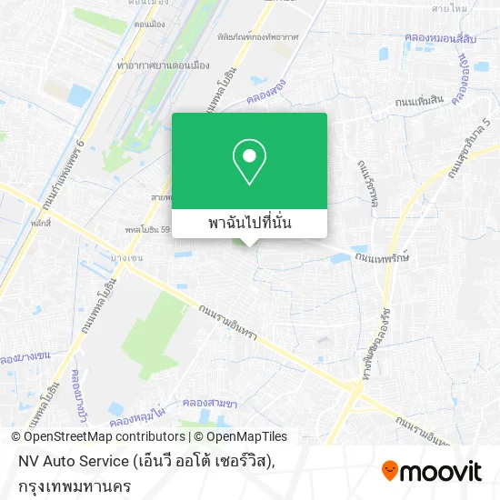 NV Auto Service (เอ็นวี ออโต้ เซอร์วิส) แผนที่