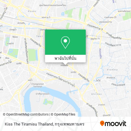 Kiss The Tiramisu Thailand แผนที่