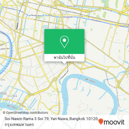 Soi Nawin Rama 3 Soi 79, Yan Nawa, Bangkok 10120 แผนที่