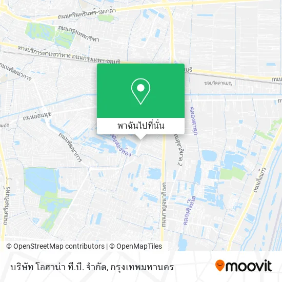 บริษัท โอฮาน่า ที.บี. จำกัด แผนที่