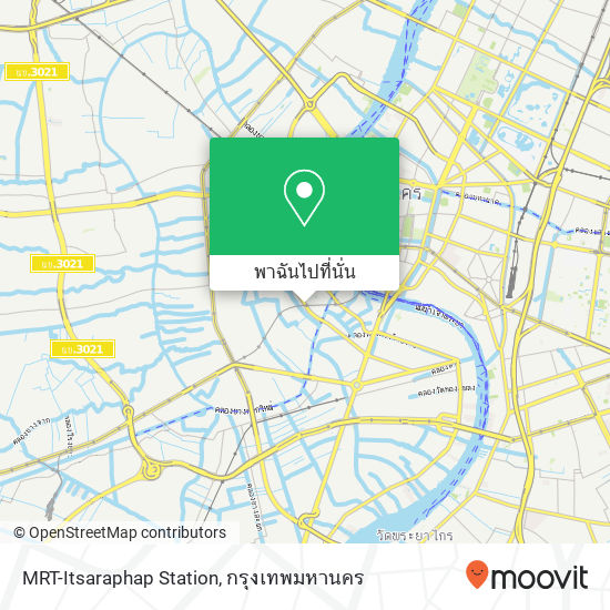 MRT-Itsaraphap Station แผนที่