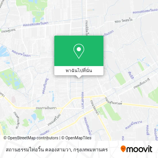 สถานธรรมไท่อวิ้น คลองสามวา แผนที่