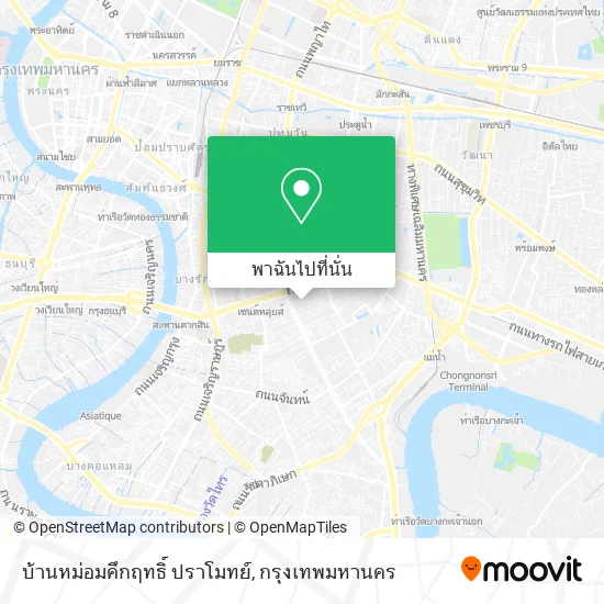 บ้านหม่อมคึกฤทธิ์ ปราโมทย์ แผนที่