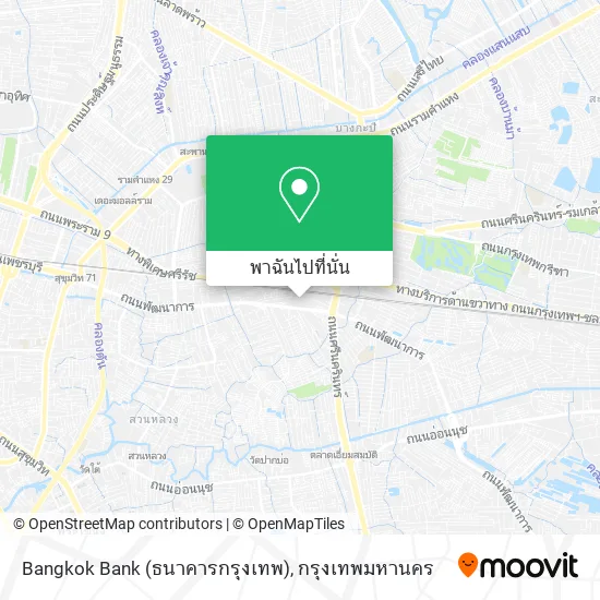 Bangkok Bank (ธนาคารกรุงเทพ) แผนที่
