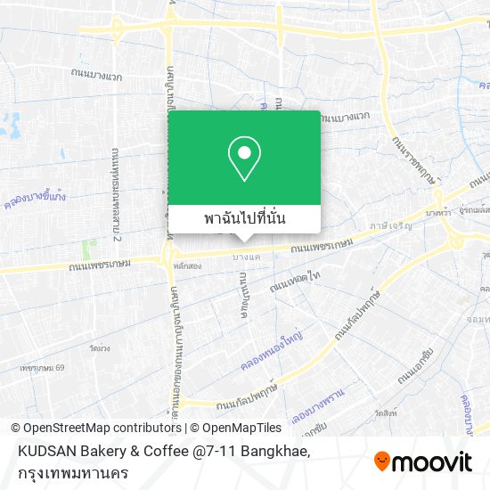 KUDSAN Bakery & Coffee @7-11 Bangkhae แผนที่