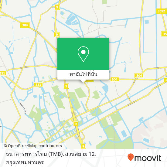 ธนาคารทหารไทย (TMB), สวนสยาม 12 แผนที่