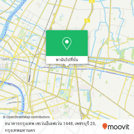 ธนาคารกรุงเทพ เซเว่นอีเลฟเว่น 1448, เพชรบุรี 25 แผนที่