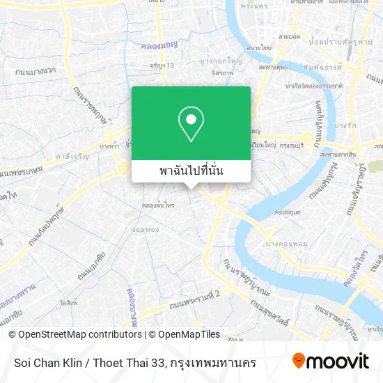 Soi Chan Klin / Thoet Thai 33 แผนที่