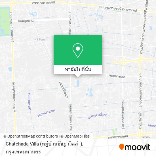 Chatchada Villa (หมู่บ้านชัชฎาวิลล่า) แผนที่