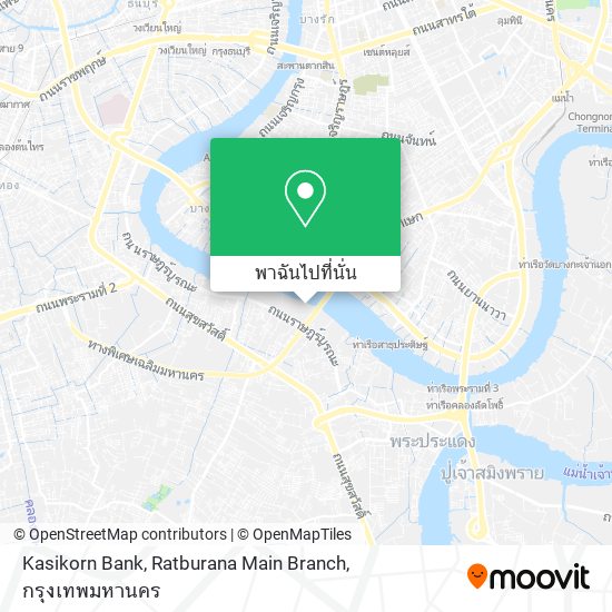 Kasikorn Bank, Ratburana Main Branch แผนที่