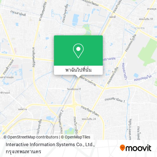 Interactive Information Systems Co., Ltd. แผนที่