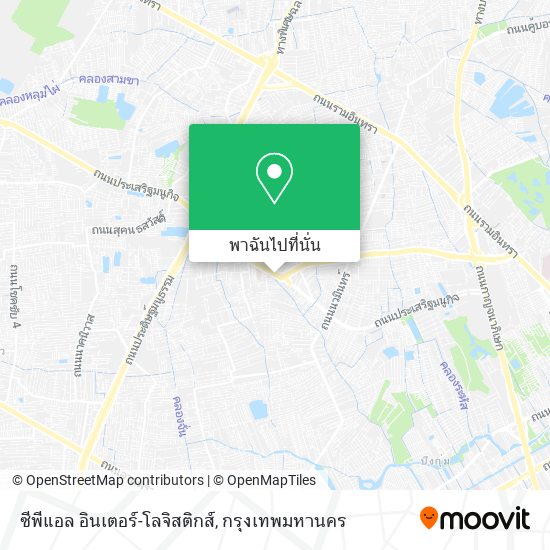 ซีพีแอล อินเตอร์-โลจิสติกส์ แผนที่
