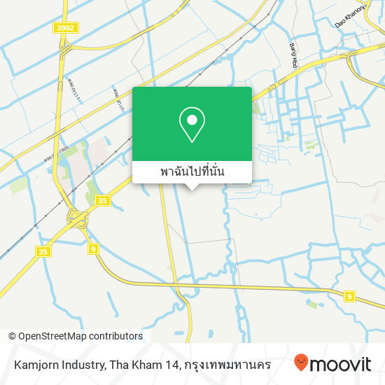 Kamjorn Industry, Tha Kham 14 แผนที่