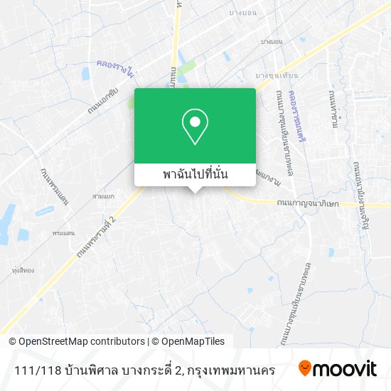 111/118 บ้านพิศาล บางกระดี่ 2 แผนที่