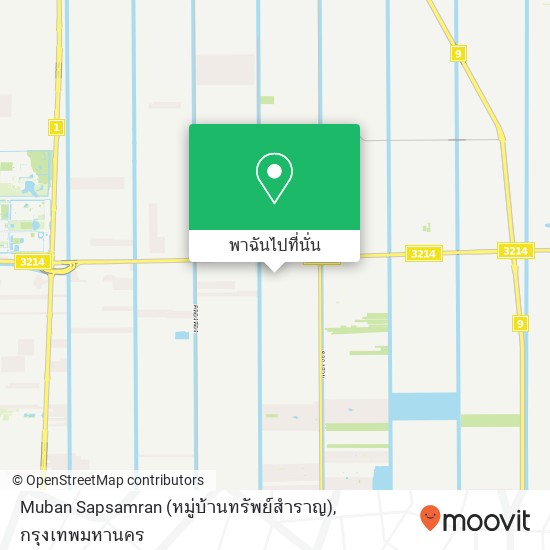 Muban Sapsamran (หมู่บ้านทรัพย์สำราญ), Sapsamran แผนที่