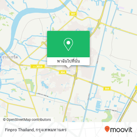 Finpro Thailand แผนที่