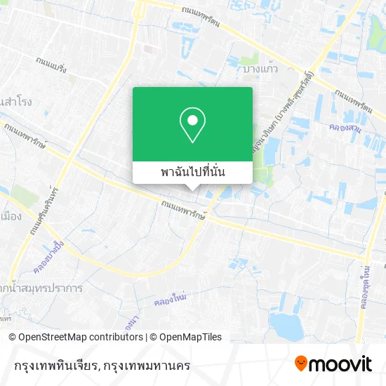 กรุงเทพหินเจียร แผนที่