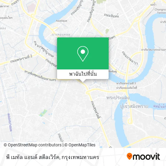 พี เมทัล แอนด์ สตีลเวิร์ค แผนที่