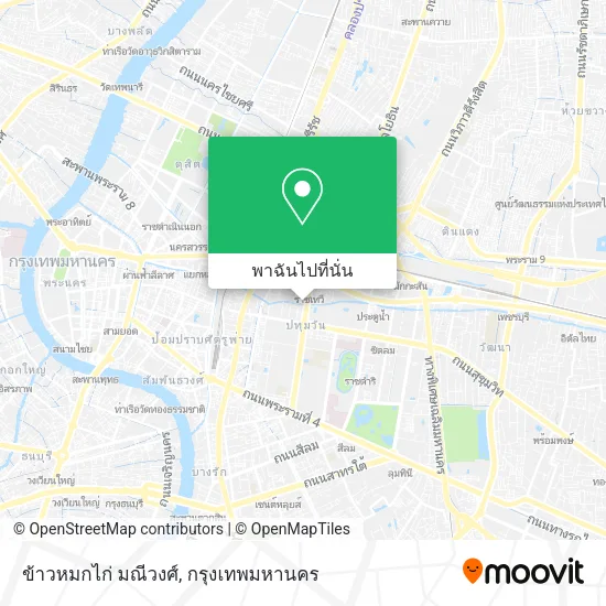 ข้าวหมกไก่ มณีวงศ์ แผนที่