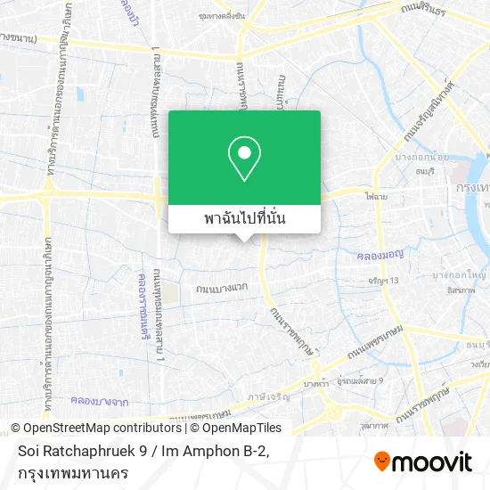 Soi Ratchaphruek 9 / Im Amphon B-2 แผนที่