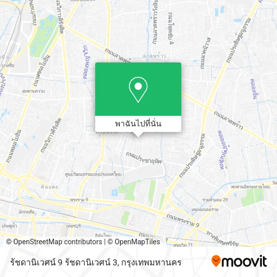 รัชดานิเวศน์ 9 รัชดานิเวศน์ 3 แผนที่