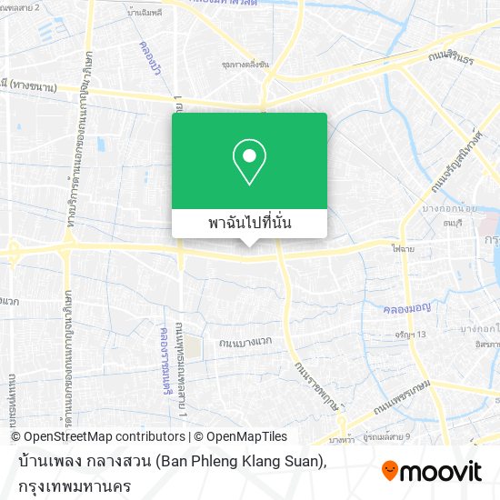 บ้านเพลง กลางสวน (Ban Phleng Klang Suan) แผนที่