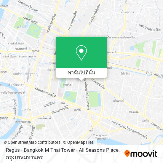 Regus - Bangkok M Thai Tower - All Seasons Place แผนที่