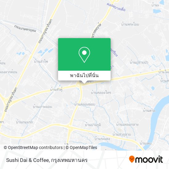 Sushi Dai & Coffee แผนที่