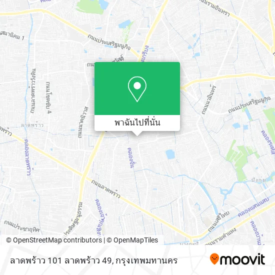ลาดพร้าว 101 ลาดพร้าว 49 แผนที่