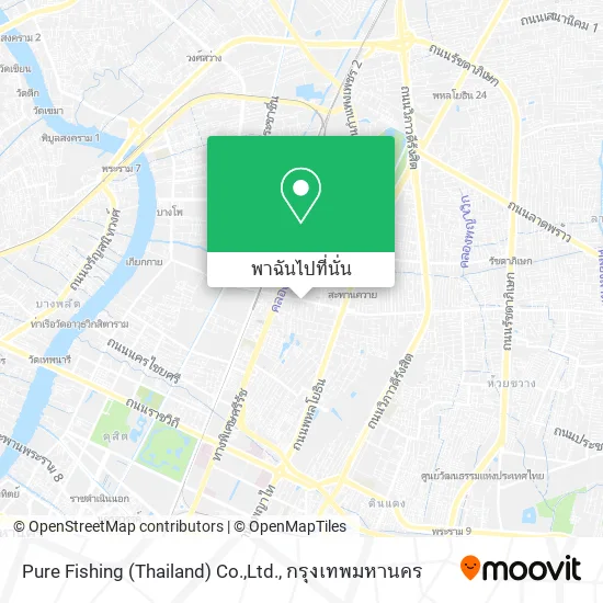 Pure Fishing (Thailand) Co.,Ltd. แผนที่