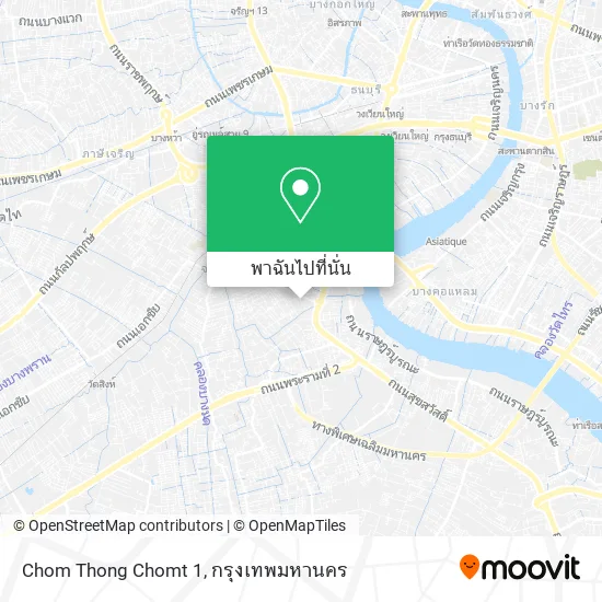 Chom Thong Chomt 1 แผนที่