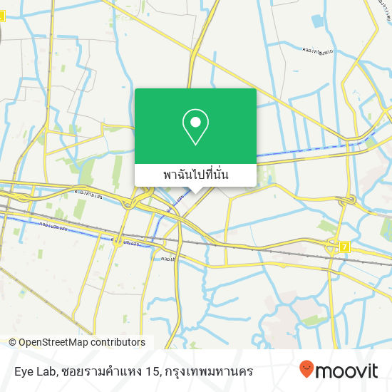 Eye Lab, ซอยรามคำแหง 15 แผนที่