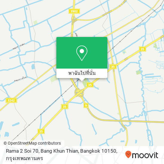 Rama 2 Soi 70, Bang Khun Thian, Bangkok 10150 แผนที่
