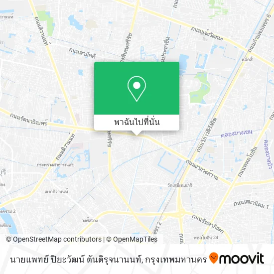 นายแพทย์ ปิยะวัฒน์ ตันติรุจนานนท์ แผนที่