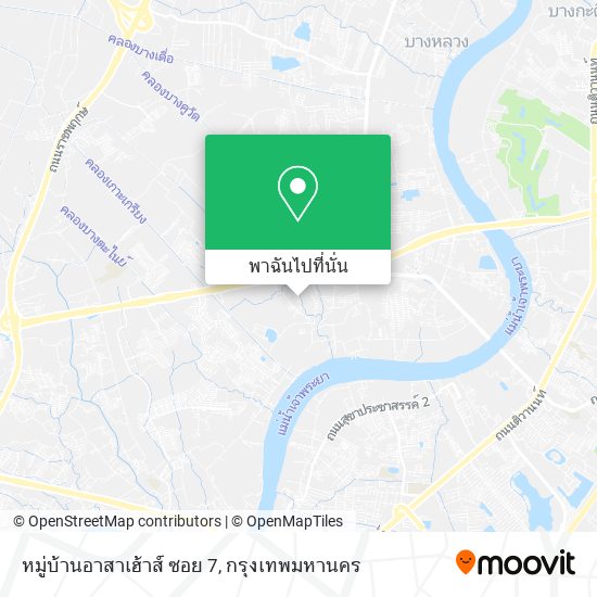 หมู่บ้านอาสาเฮ้าส์ ซอย 7 แผนที่