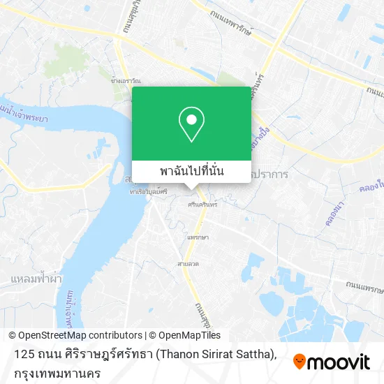125 ถนน ศิริราษฎร์ศรัทธา (Thanon Sirirat Sattha) แผนที่