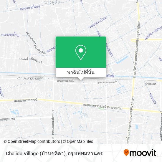 Chalida Village (บ้านชลิดา) แผนที่