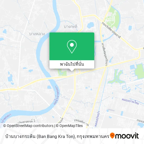 บ้านบางกระต้น (Ban Bang Kra Ton) แผนที่