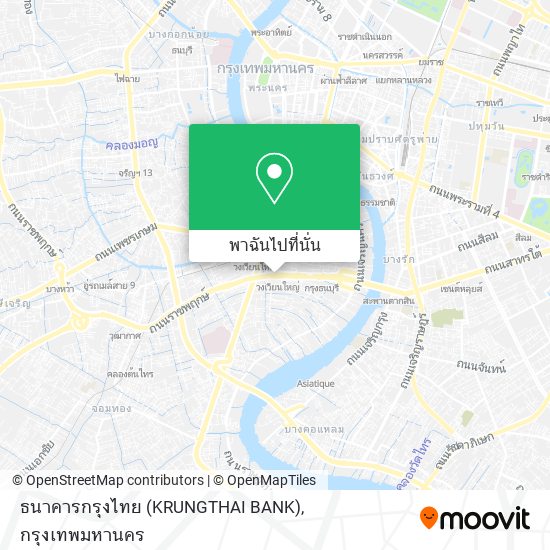 ธนาคารกรุงไทย (KRUNGTHAI BANK) แผนที่