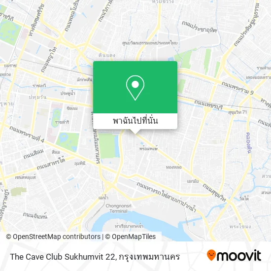 The Cave Club Sukhumvit 22 แผนที่