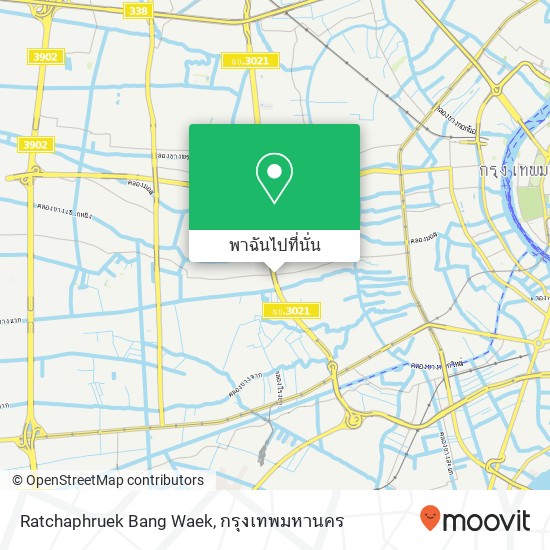 Ratchaphruek Bang Waek แผนที่