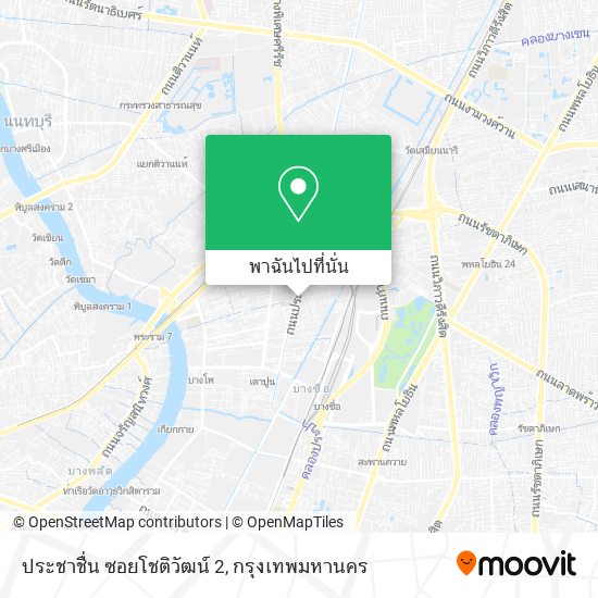 ประชาชื่น ซอยโชติวัฒน์ 2 แผนที่